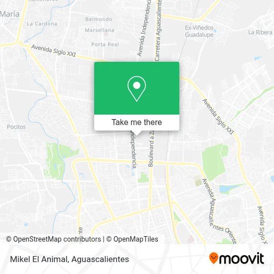 Mikel El Animal map