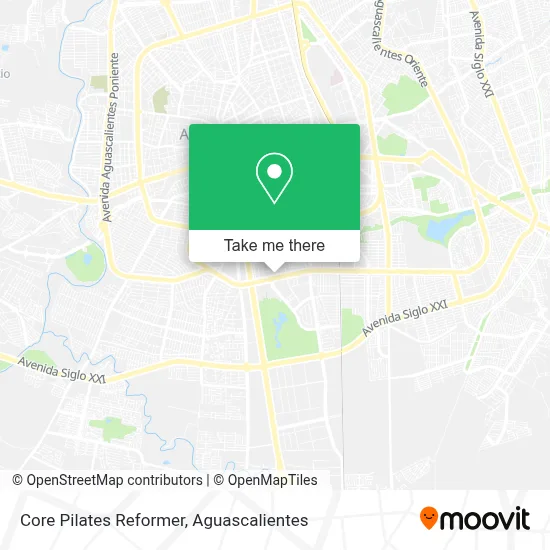 Core Pilates Reformer map