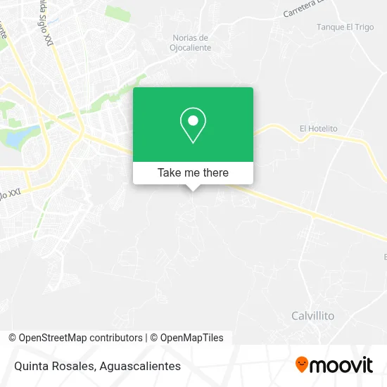 Quinta Rosales map