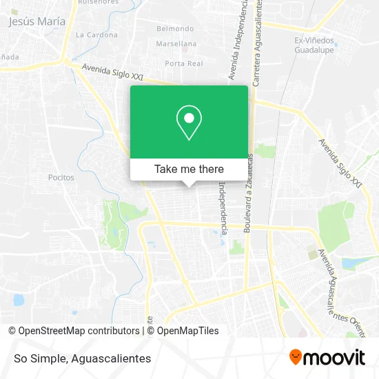 So Simple map