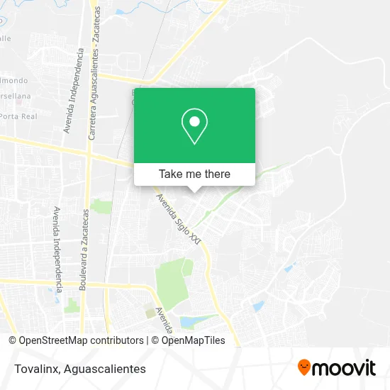 Tovalinx map
