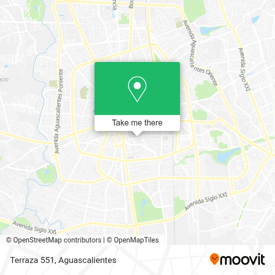 Terraza 551 map