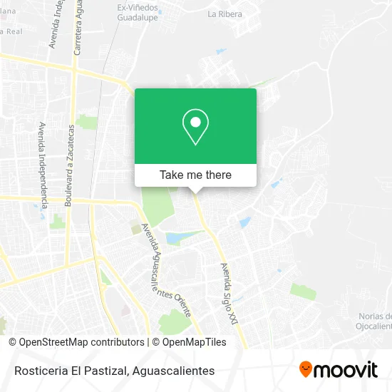 Rosticeria El Pastizal map