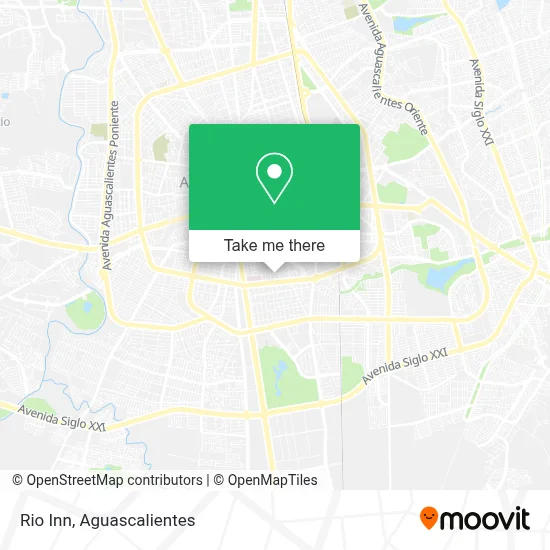 Rio Inn map