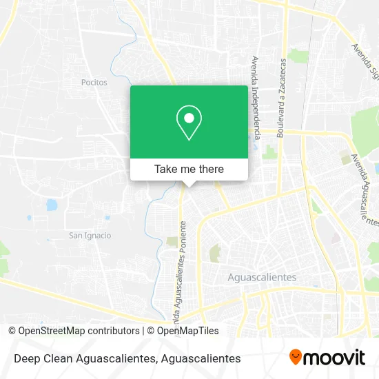Deep Clean Aguascalientes map