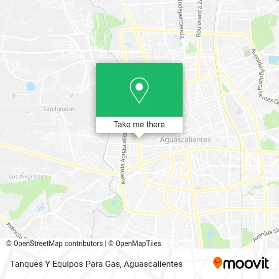 Tanques Y Equipos Para Gas map