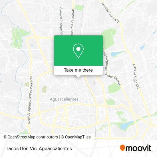Tacos Don Vic map