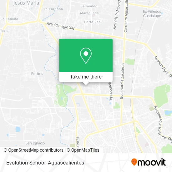 Evolution School map