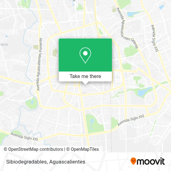 Sibiodegradables map