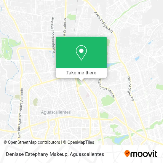 Denisse Estephany Makeup map