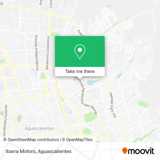 Ibarra Motors map
