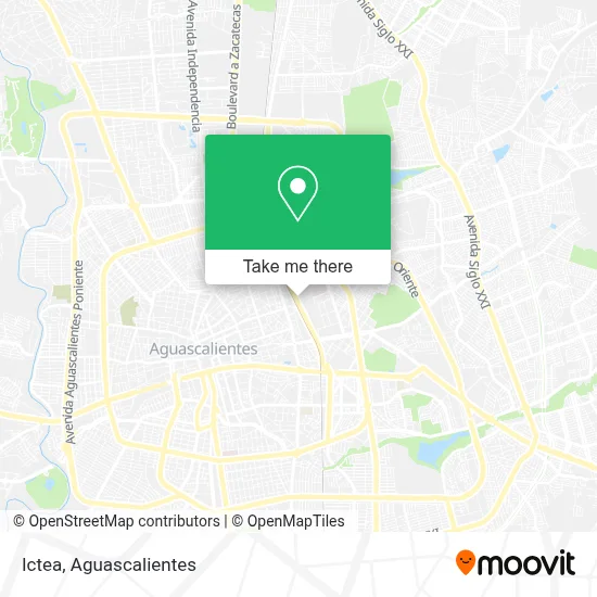 Ictea map