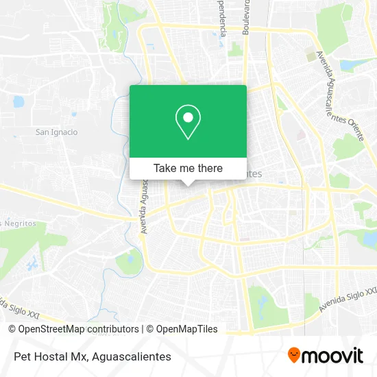 Pet Hostal Mx map