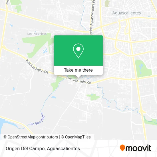 Origen Del Campo map