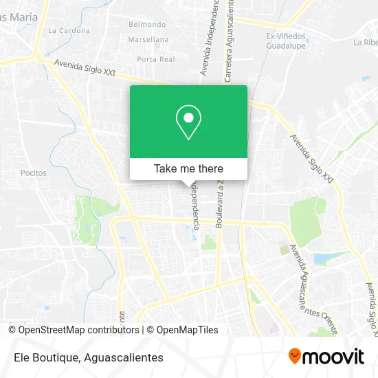 Ele Boutique map