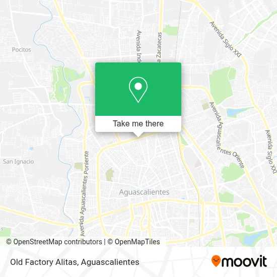 Old Factory Alitas map