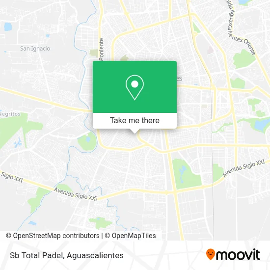 Sb Total Padel map