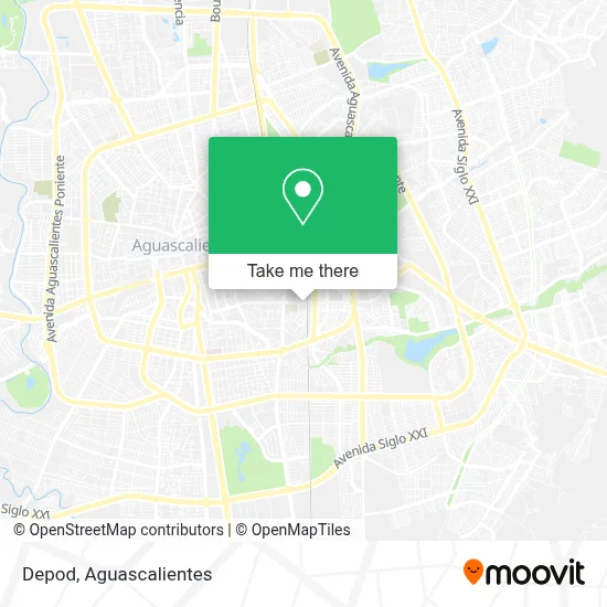 Depod map