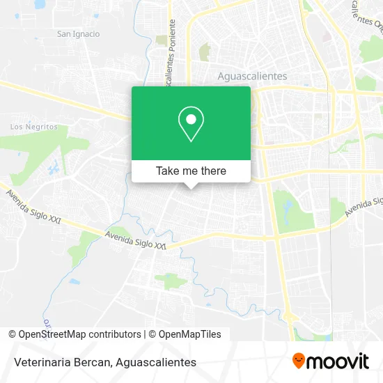 Veterinaria Bercan map