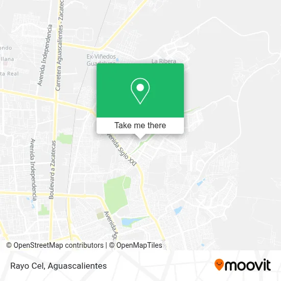 Rayo Cel map