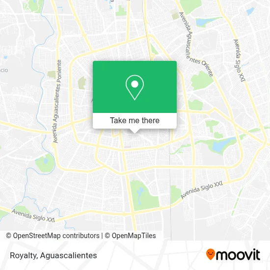 Royalty map