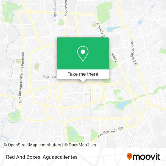 Red And Boxes map