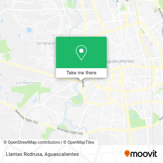 Llantas Rodrusa map
