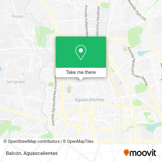 Balcón map