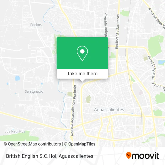 British English S.C.Hol map
