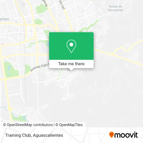 Training Club map