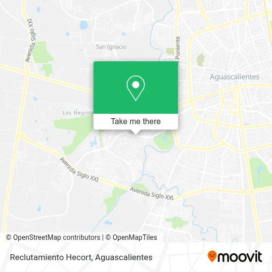 Reclutamiento Hecort map