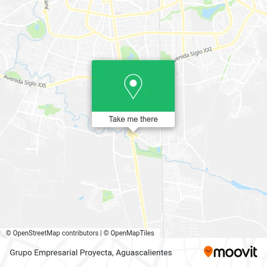 Grupo Empresarial Proyecta map