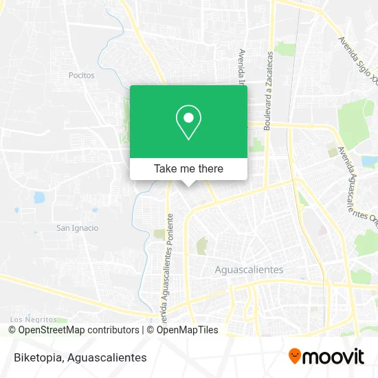 Biketopia map