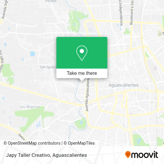 Japy Taller Creativo map