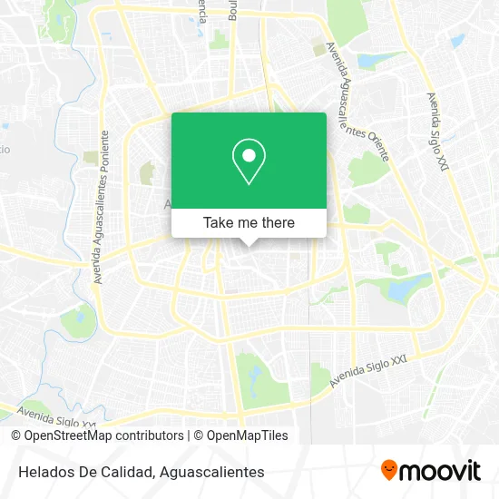 Helados De Calidad map