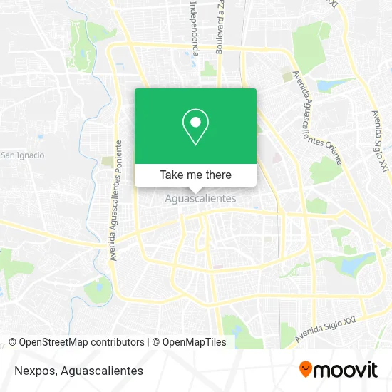 Nexpos map