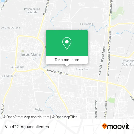 Via 422 map