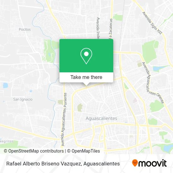 Rafael Alberto Briseno Vazquez map
