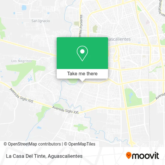 La Casa Del Tinte map