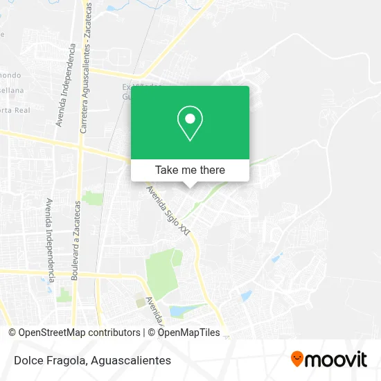 Dolce Fragola map