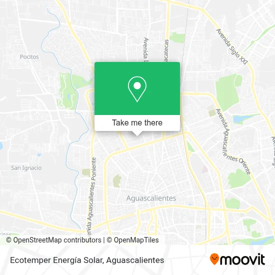 Ecotemper Energía Solar map
