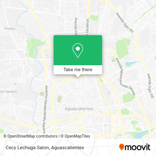 Cecy Lechuga Salon map
