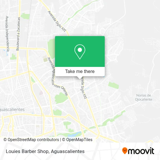 Louies Barber Shop map