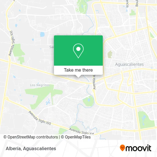 Albería map