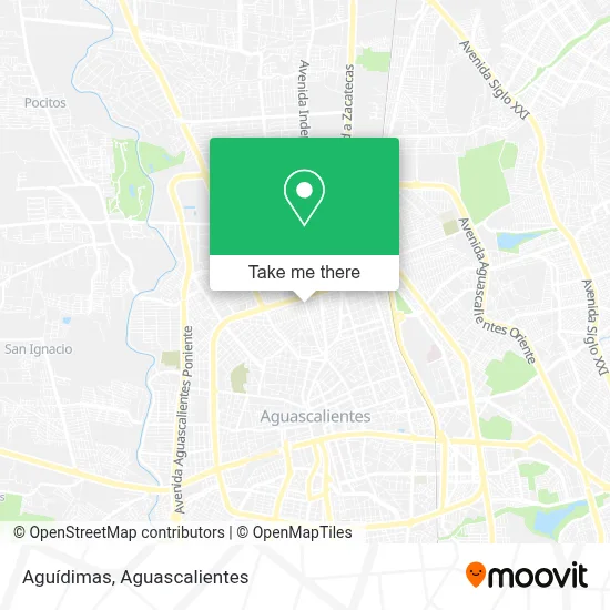 Aguídimas map