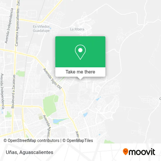 Uñas map