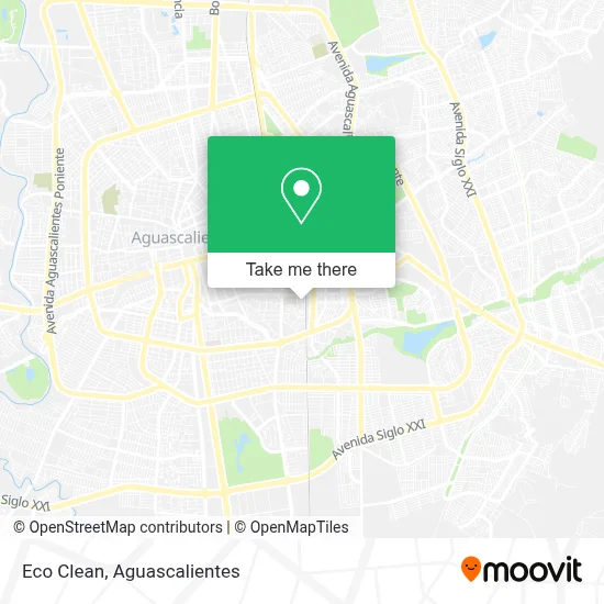 Eco Clean map