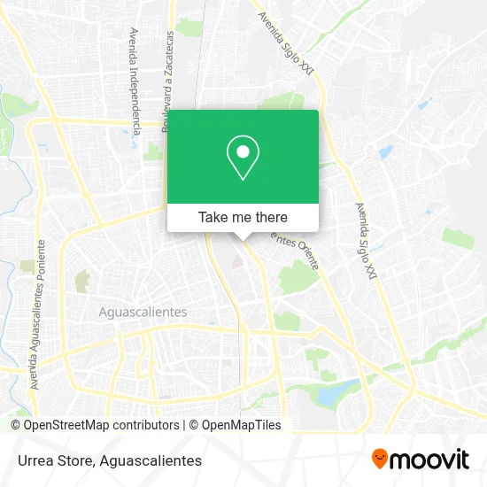 Urrea Store map