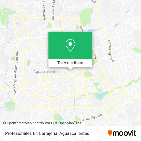 Profesionales En Cerrajería map