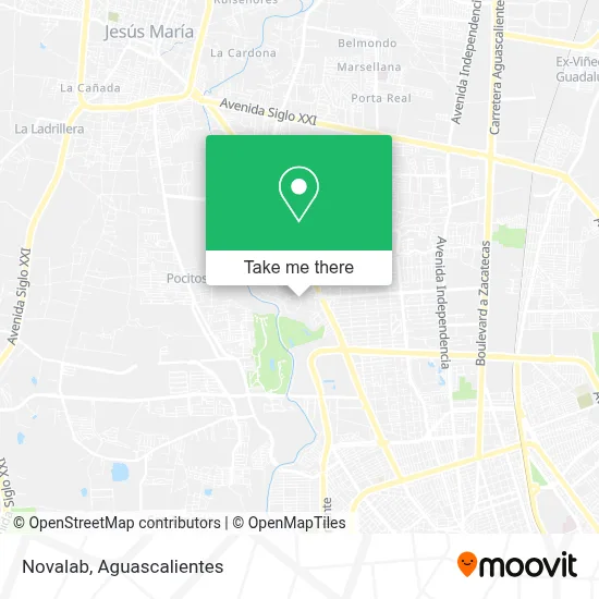 Novalab map